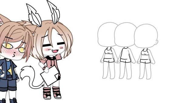 Манекены гача лайф Омеги