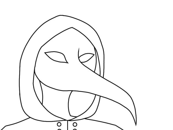 Сиреноголовый рисунок для детей