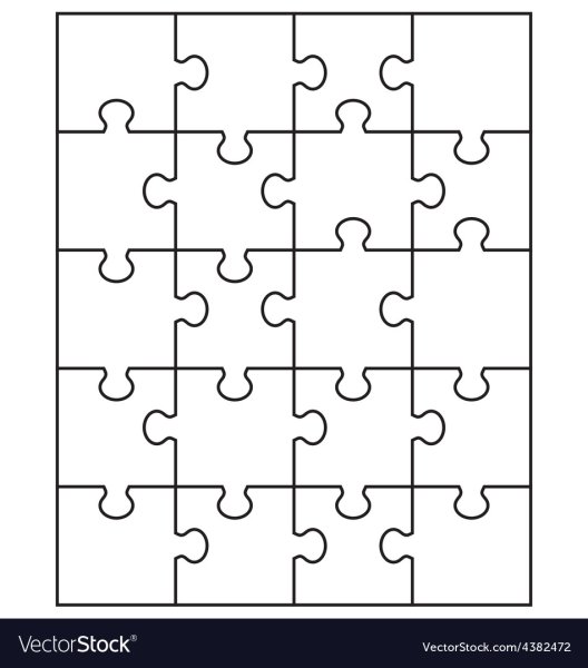 Пазл картинка раскраска