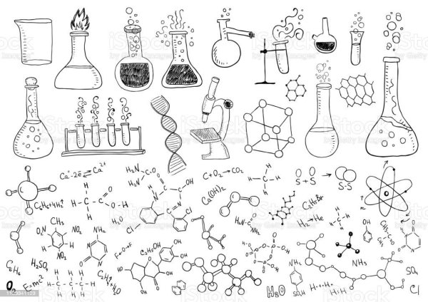 Маленькие рисунки по химии