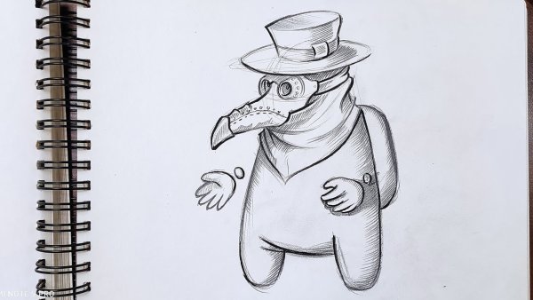 Рисунки для срисовки девушка в маске