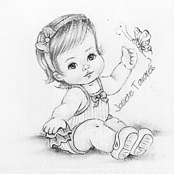 Младенец эскиз