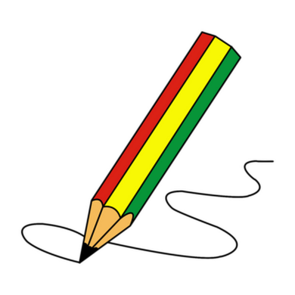 Карандаш мультяшное