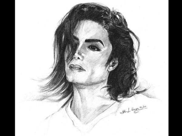 Майкл Джексон портрет