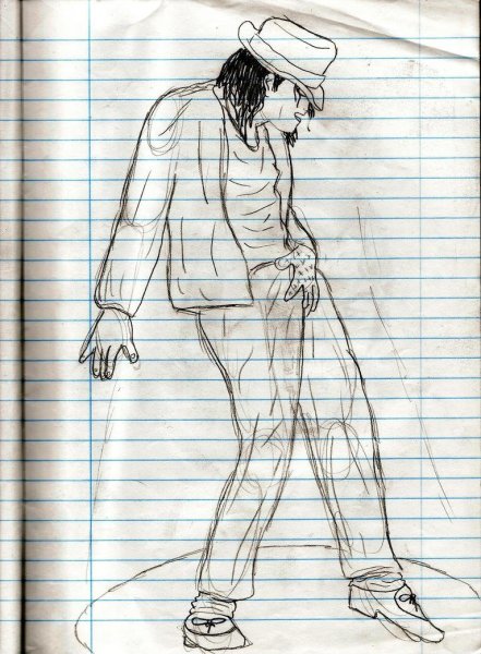 Скетч Майкл Джексон