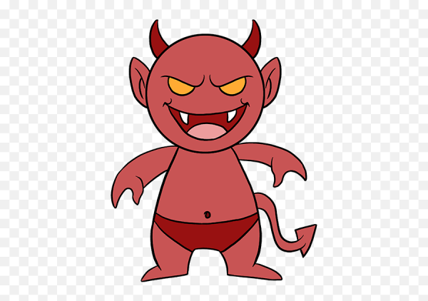 Нарисовать демона