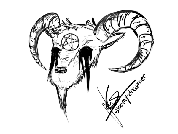 Дьявол рисунок