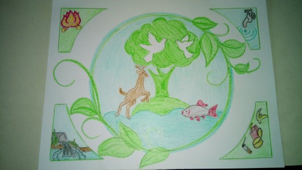 Рисунки по экологии карандашом