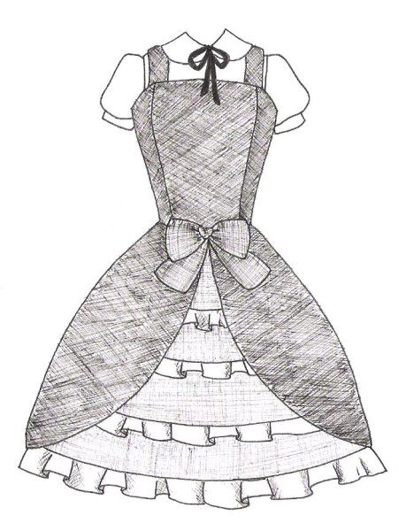 Нарисованная одежда