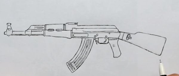 Автомат карандашом