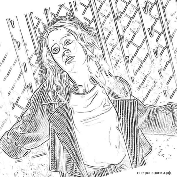 Клава Клава Кока разукрашка