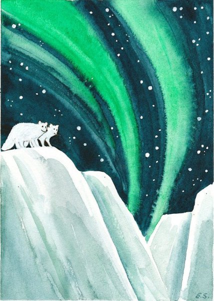 Северное сияние мультик