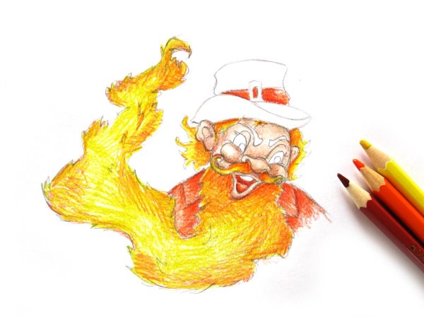 Карабас барабас карандашом