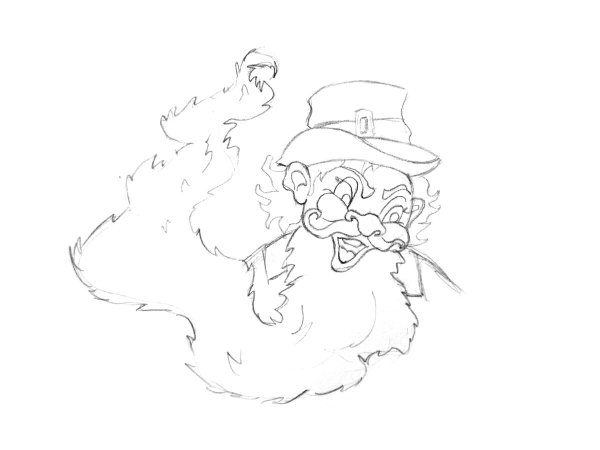 Карабас барабас портрет раскраска