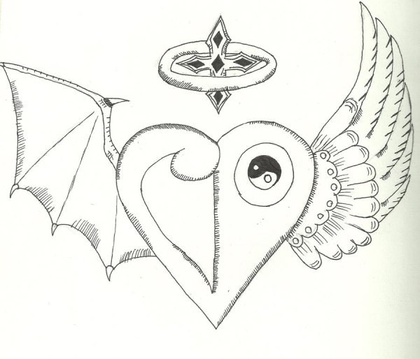 Рисунки для срисовки демоны