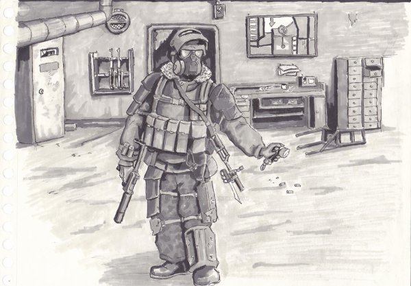 Изумрудный город метро 2033 солдаты