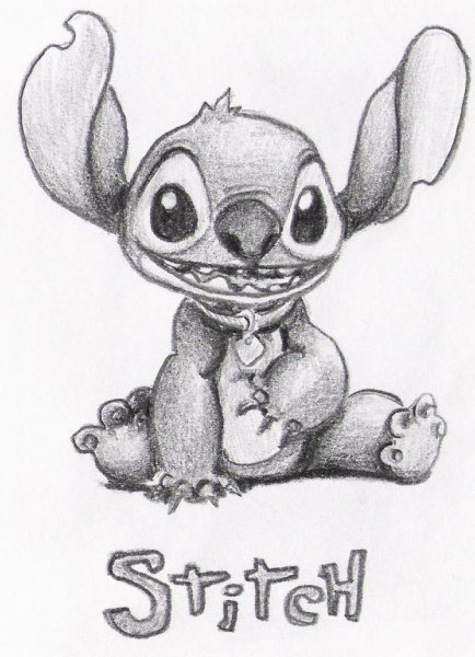 Стич простой рисунок