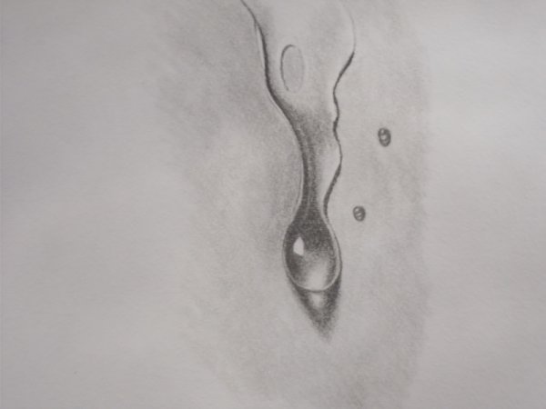 Капли карандашом