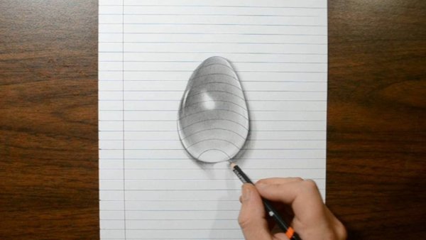 Капля на бумаге