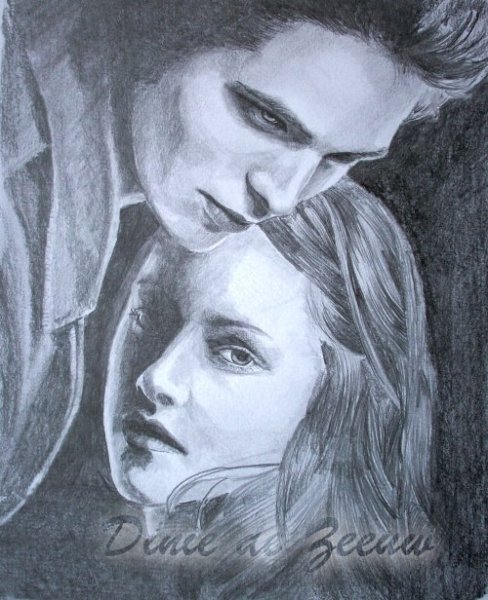 Белла Сумерки для срисовки