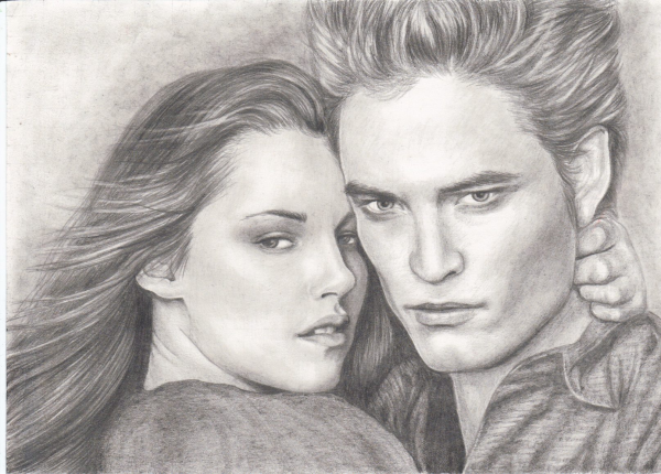 Рисунок Эдварда Каллена