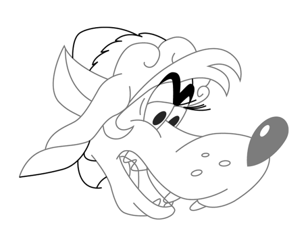 Ну погоди нарисовать карандашом