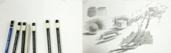 Графитный карандаш для рисования