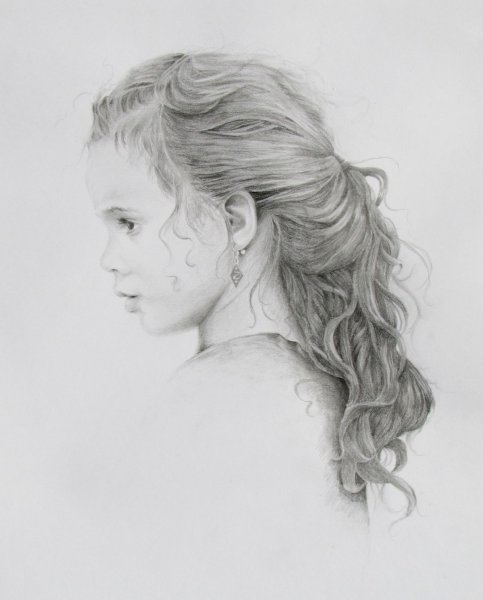 Рисунки графитным карандашом