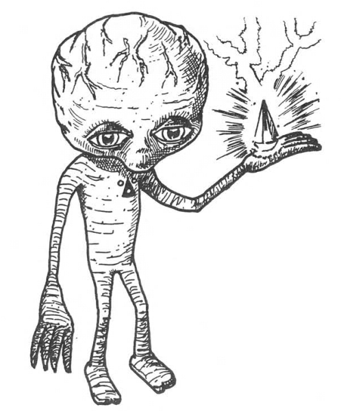 Инопланетянин раскраска