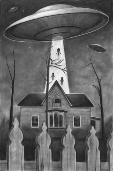 Нарисовать НЛО