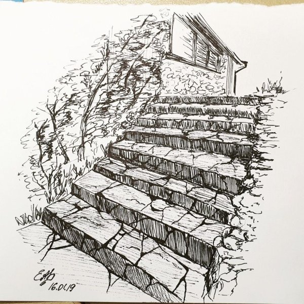 Ступеньки схематично