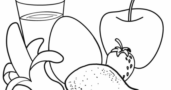 Здоровое питание трафарет