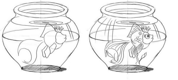 Аквариум для рисования