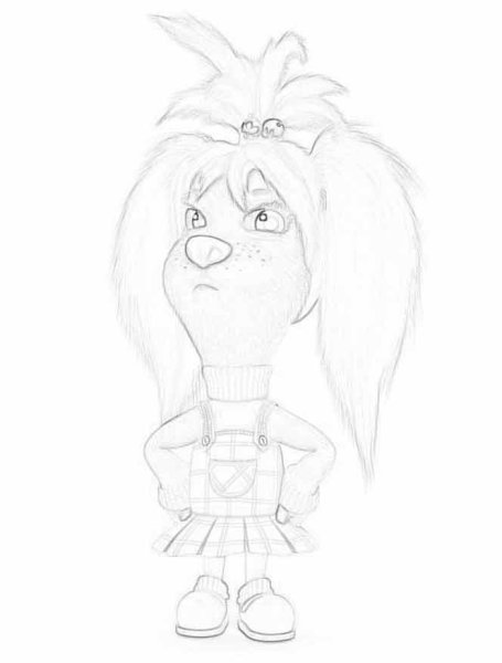 Тимоха из Барбоскиных раскраска