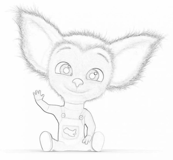 Раскраска Барбоскины Тимоха