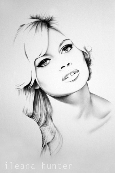 Женщина рисунок