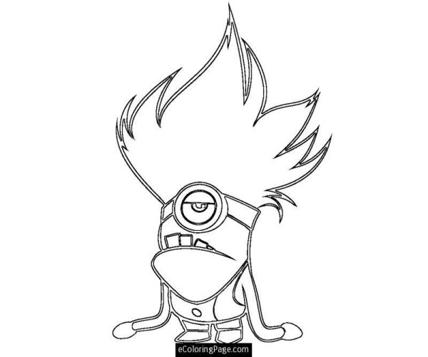 Поэтапное рисование миньона