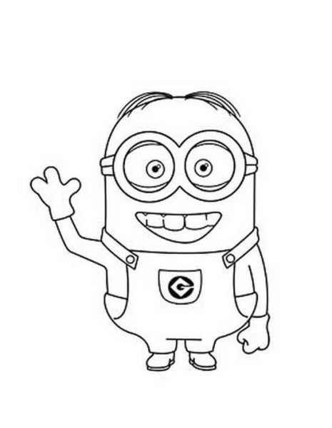 Миньон рисунок