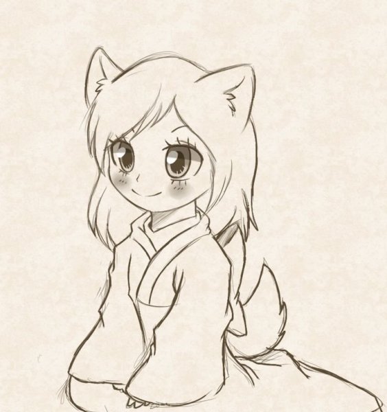 Аниме маленькие рисуночк