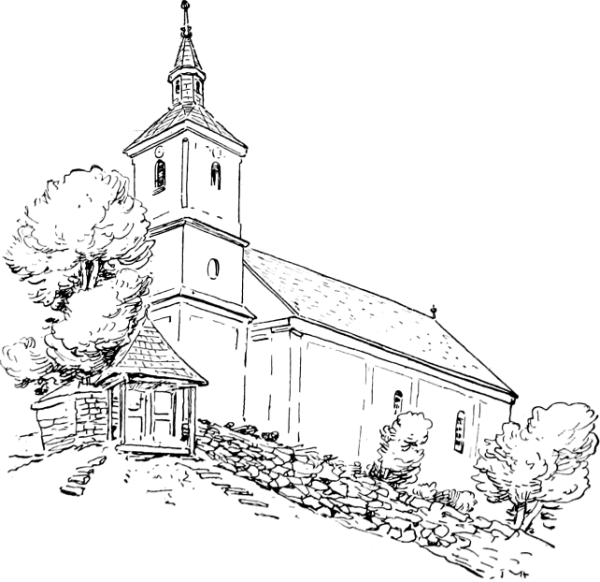 Раскраска католическая Церковь