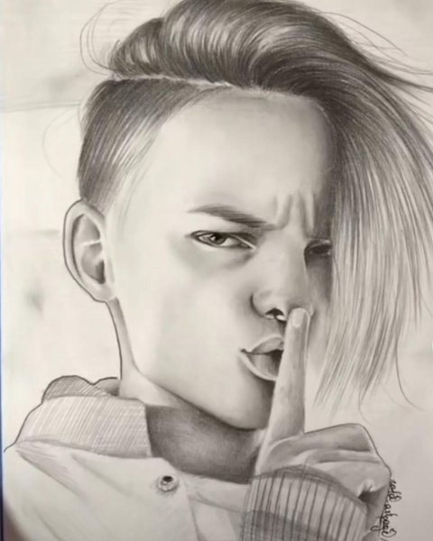 Лёгкие рисунки для срисовки карандашом из тик тока