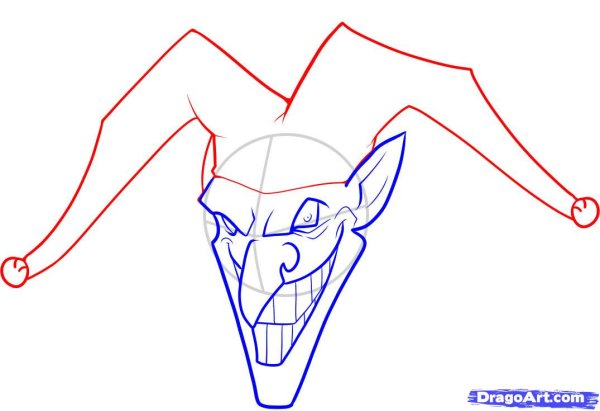 Шут рисунок карандашом