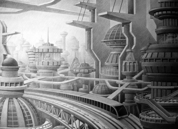 Лев Руднев. Архитектурная фантазия