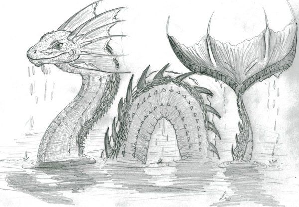 Фантастические рисунки карандашом