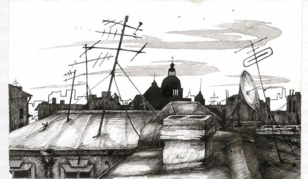 Крыши Графика