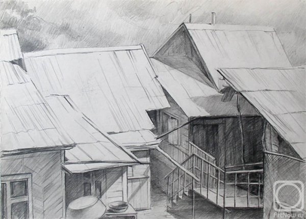 Кровля карандашом