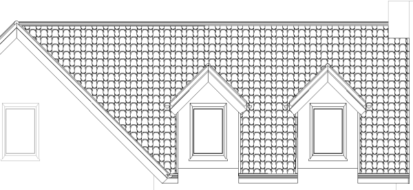 Черепица Автокад