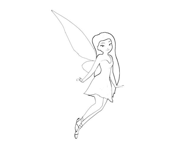 Тинкербелл Фея рисунок