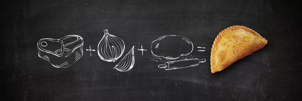 Пирожок векторный