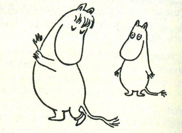 Муми Тролли иллюстрации Туве Янссон